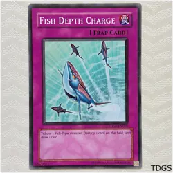 Fish Depth Charge - TDGS-EN078 - Common Unlimited Yugioh - Image 1