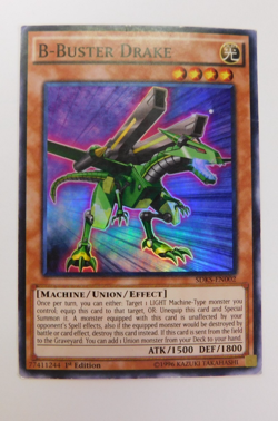 Yugioh B-Buster Drake SDKS-EN002 Super Rare 1st Edition - Image 2
