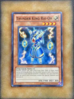 Yugioh Thunder King Rai-Oh RYMP-EN074 Common LP - Image 1