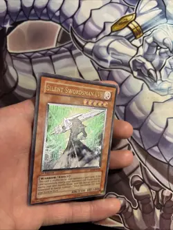 Silent Swordsman LV5 1st Edition FET-EN008 Ultimate Rare Yu-Gi-Oh MP/LP (CD) (1) - Image 3