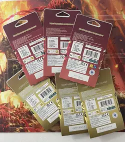 One Piece TCG Sleeved Booster Pack Lot of 6 Total Assortment Sealed(PRB, PRB02) - Image 2