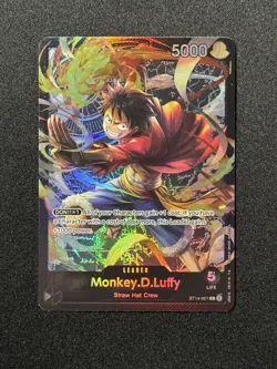 Monkey.D.Luffy (001) L Starter Deck 14: 3D2Y ST14-001 NM - Image 1