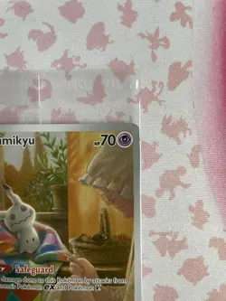 Pokemon Card Mimikyu SVP075 Black Star Promo Full Art Holo Card SEALED - Image 5