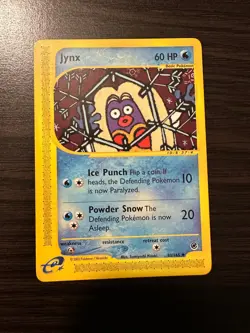 Jynx Expedition Base Set 83/165 Uncommon Vintage Pokemon TCG Card - Image 1