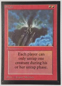 Smoke (CE) - Collector's Edition NM/Mint Unplayed MTG - MAGIC THE GATHERING CARD - Image 1