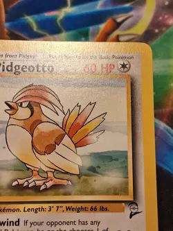 Pidgeotto 28/130 Base Set 2 Non Holo Rare Pokemon Card Light Play - Image 4
