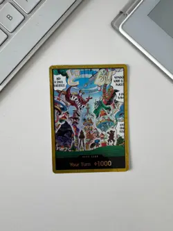 OP14 Gold DON!! Card Egghead Crisis | One Piece ENGLISH | MINT - Image 1