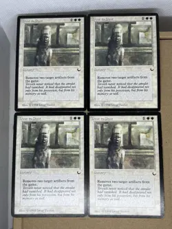 4x - Dust To Dust - The Dark - LP - Magic The Gathering - MTG - Image 1