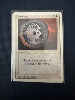 MTG - Magic The Gathering- Disenchant X 4 - Revised - LP/EX! - Image 3