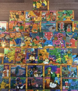 Pokemon HOLO Prism Vintage Pocket Monsters Vending Stickers Nintendo ( 49 total) - Image 5
