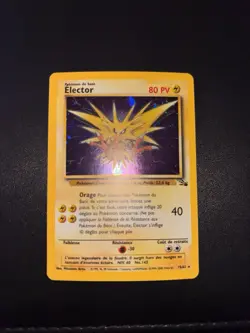 Carte Pokemon Elector 15/62 Holographique Fossile Wizards Edition 2 FR TBE - Image 1