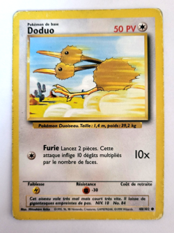 CARTE POKEMON - DODUO 48/102 SET de BASE - WIZARD (FR) - Image 1