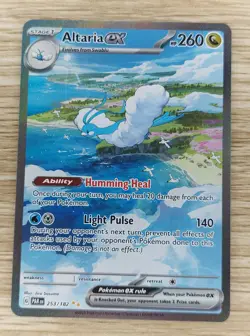 Altaria EX 253/182 Special Illustration Rare SIR Paradox Rift Pokemon Card - Image 1