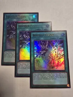 3x Branded Fusion 1st Edition Ultra Rare CH01-EN020 Yu-Gi-Oh! - Image 1