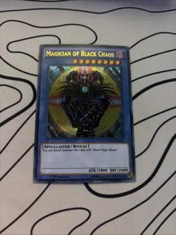 Yu-Gi-Oh Magician of Black Chaos 1st Edition Ultra Rare Holofoil YGLD-ENC01 - Image 1