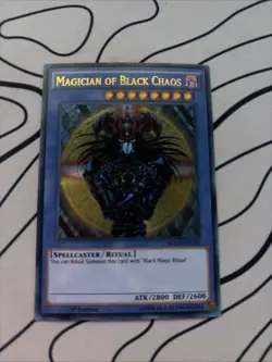 Yu-Gi-Oh Magician of Black Chaos 1st Edition Ultra Rare Holofoil YGLD-ENC01 - Image 2