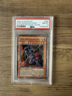 Yu-Gi-Oh! Dark Magician of Chaos IOC-065 1st Edition Ultra Rare PSA 8 - Image 1