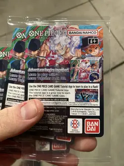 Bandai Namco One Piece Monkey D. Luffy Promo Holo Counter Cards US Voyage - Image 2