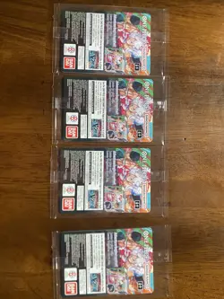 Bandai Namco One Piece Monkey D. Luffy Promo Holo Counter Cards US Voyage - Image 4