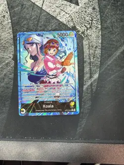 One Piece TCG OP12 Legacy of the Master Alt Art Leader Koala OP12-081 NM English - Image 1