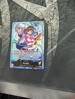 One Piece TCG OP12 Legacy of the Master Alt Art Leader Koala OP12-081 NM English - Image 3