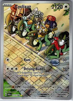 Cyclizar 215/182 SV04: Paradox Rift - Pokemon Card - NM - Image 1