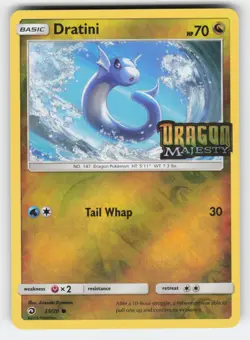 Dratini - (Toys R Us Promo) 35/70 MP Reverse Holofoil MCAP Miscellaneous Cards - Image 1
