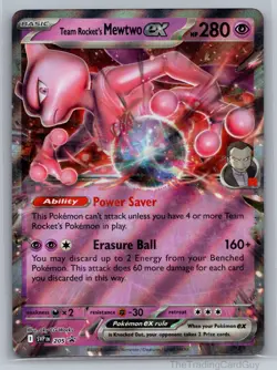 Team Rocket's Mewtwo ex Promo SV: Scarlet & Violet Promo Cards 205 NM - Image 1
