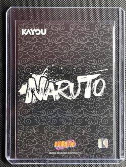 Sasuke Uchiha NARUTO NRSA01-SP-002L5 Naruto Kayou Card - ENGLISH - Heaven Scroll - Image 2