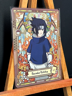 Sasuke Uchiha NARUTO NRSA01-SP-002L5 Naruto Kayou Card - ENGLISH - Heaven Scroll - Image 3