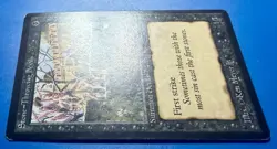 1 BANNED MTG Stone - Throwing D (Dark) | Arabian Nights | 1993 | NM - Image 3