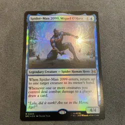 Spider-Man 2099, Miguel O'Hara #0008 -FOIL-Marvel's Spider-Man: Eternal-Legal - Image 1