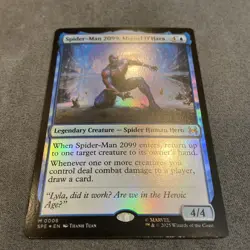 Spider-Man 2099, Miguel O'Hara #0008 -FOIL-Marvel's Spider-Man: Eternal-Legal - Image 2