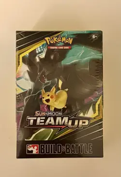Pokemon Sun & Moon Team Up Build and Battle Box Prerelease Sealed - Image 1