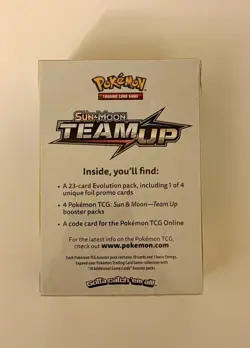 Pokemon Sun & Moon Team Up Build and Battle Box Prerelease Sealed - Image 2