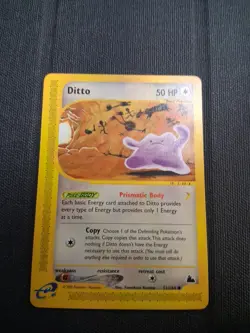 Pokemon Skyridge Ditto Non Holo 51/144 LP Fast Ship - Image 1