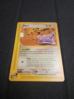 Pokemon Skyridge Ditto Non Holo 51/144 LP Fast Ship - Image 2