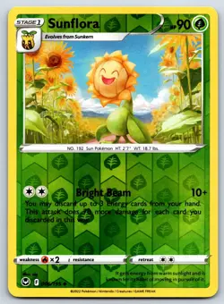Sunflora - Reverse Holo - Silver Tempest 006/195 Pokemon Card NM - Image 1
