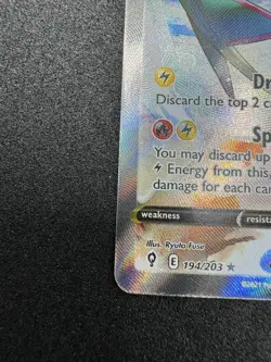 Rayquaza V (Alternate Art) 194/203 SWSH07: Evolving Skies Holo NM Pokemon TCG - Image 5