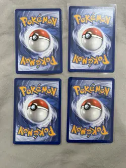 4x Poke Pad 198/217 Ascended Heroes Pokemon Trainer Play Set Of 4 - Image 2
