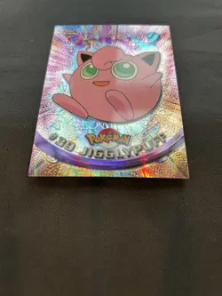 2000 Topps Chrome Pokemon Jigglypuff Spectra #39 - NM - Image 3