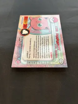 2000 Topps Chrome Pokemon Jigglypuff Spectra #39 - NM - Image 5