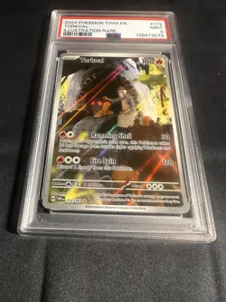 PSA 9 Torkoal #172/167 Illustration Rare Pokemon Twilight Masquerade - Image 2