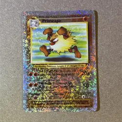 Pokemon Primeape Legendary Collection Reverse Holo 57/110 70 HP 2002 English TCG - Image 1