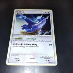 Pokemon 2010 HGSS Promos Latios Cosmos Holo Black Star #HGSS11 LP/NM - Image 2