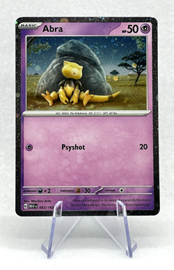 Pokemon TCG Abra Scarlet & Violet 151 063/165 Common - Image 1
