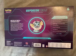 Pokemon Vaporeon VMAX Premium Collection Box Brand New Sealed - Image 2