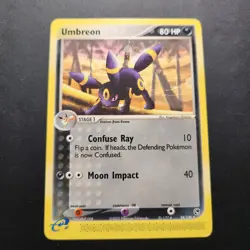 2003 Umbreon 24/100 - Sandstorm Non-Holo Regular Rare - Pokemon TCG - NM - Image 1