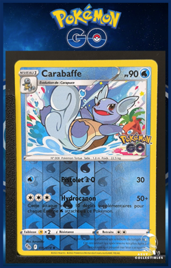 Carte Pokemon Carabaffe 016/078 Reverse EB10.5 Pokemon Go FR - Image 1
