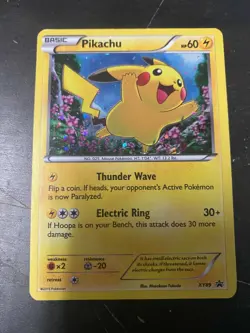 Pokemon Pikachu XY89 Black Star Promo HP - Image 1
